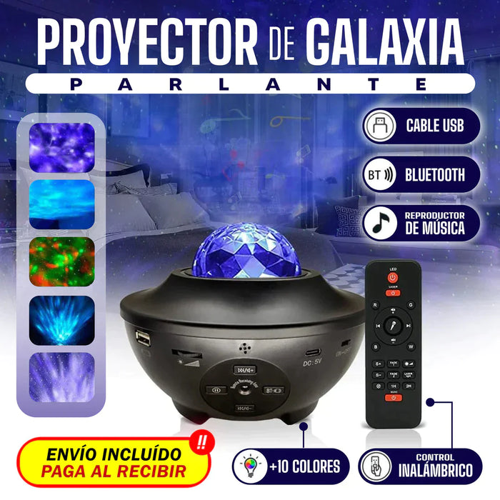 Proyector Parlante Galaxy Sound Scape